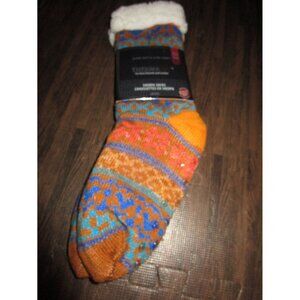 Thermaxx Sherpa Slipper Socks Ultra Soft Acrylic Thick Cushion fits Shoe 4-10